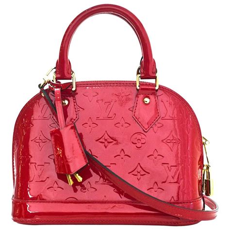 lv bag red|red louis vuitton bag.